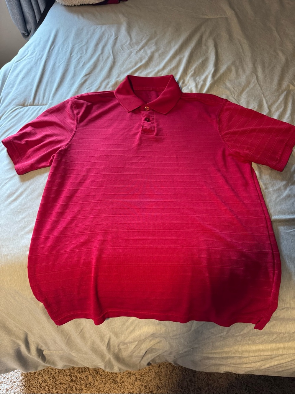 Classic Men's Red Polo Shirt - Comfortable Everyday Wear